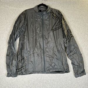 Fox Racing Fox Tech FX-2 Series Hooded Jacket Mens XL Full Zip Pocket Black Gray